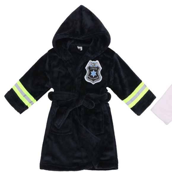 NWT POLICE MAN BEACH COVER UP ROBE - Picture 2 of 6